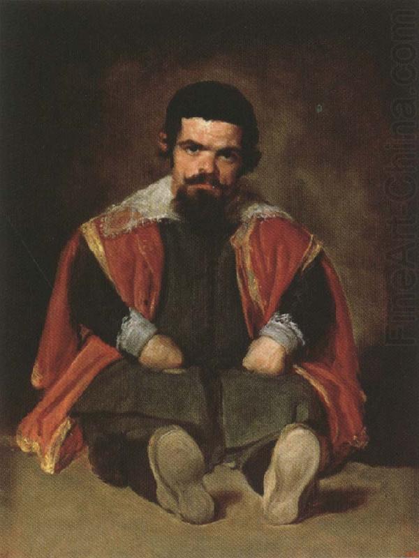 Portrait of the Jester Don Sebastian de Morra, Diego Velazquez